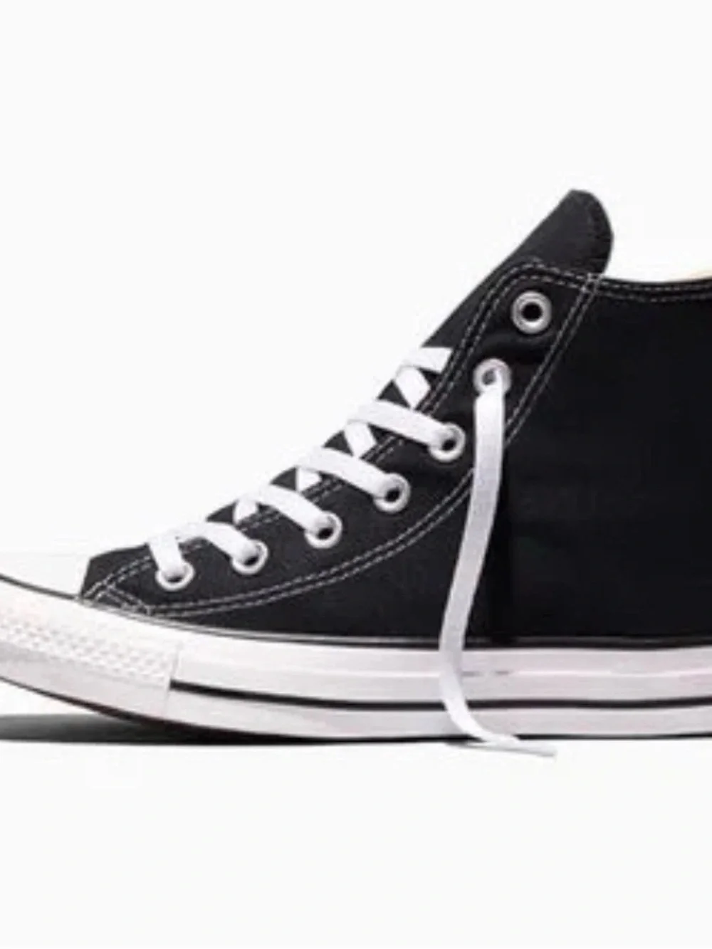 Converse All Star High Top Chuck Taylors in Black Mens 9.5 Womens 11.5 New - Picture 5 of 9
